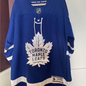 NHL Toronto Maple Leafs Blue and White Jersey